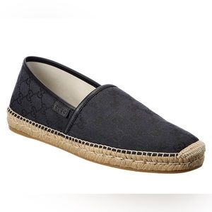 Gucci Espadrilles - Black Canvas